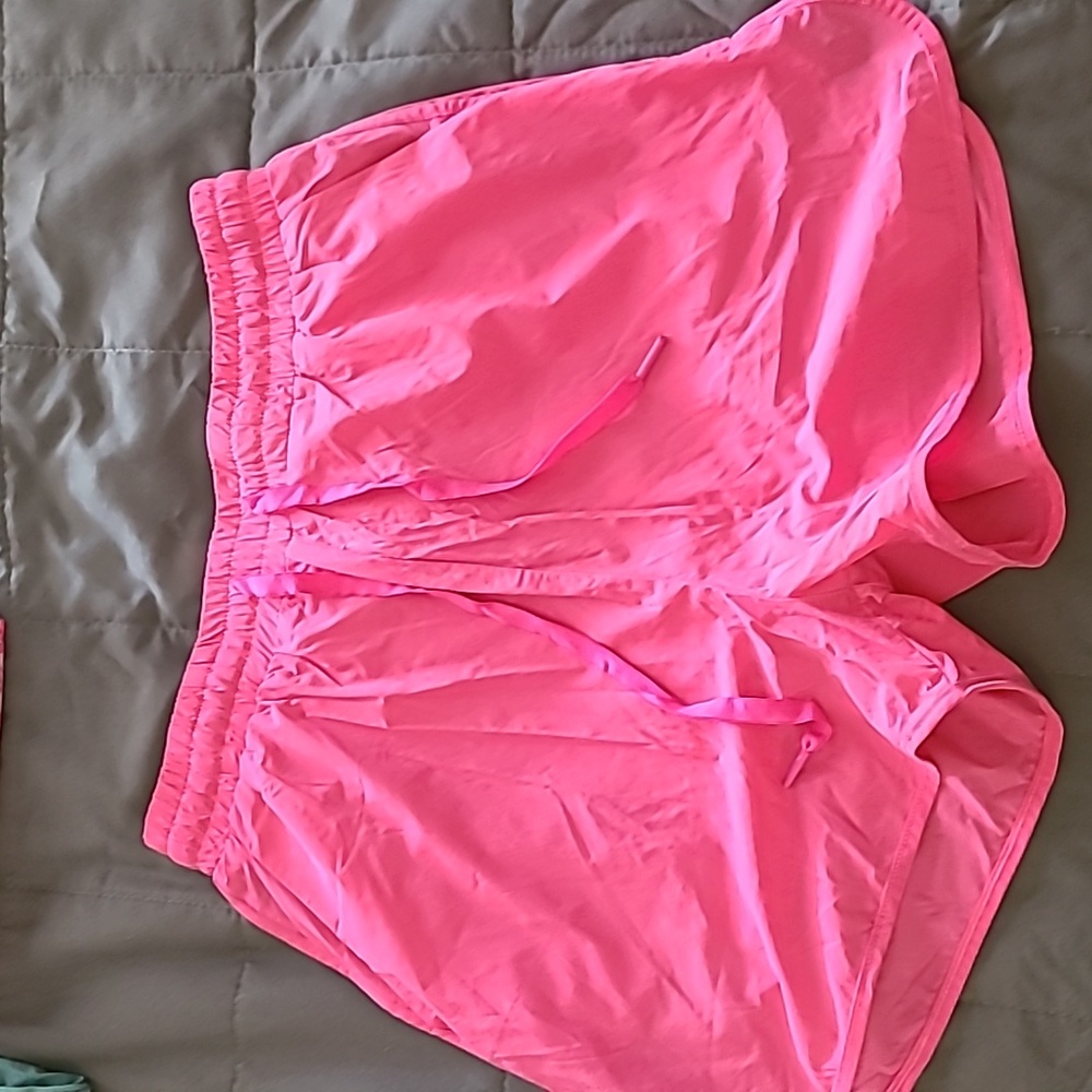 BuffBunny Neon Pink Athletic Shorts